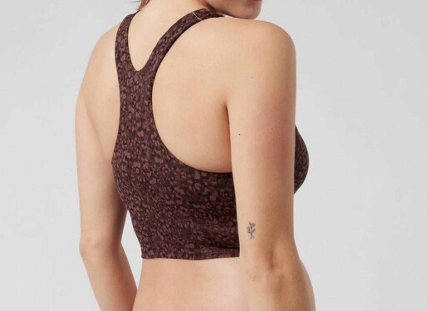 ATHLETA Conscious Crop A-C Bikini Top, Medium, New!, A5