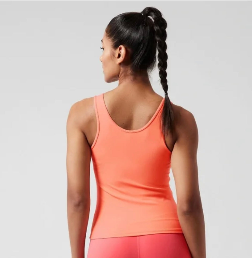 ATHLETA Transcend Tank, Coral XL NEW! (A2)