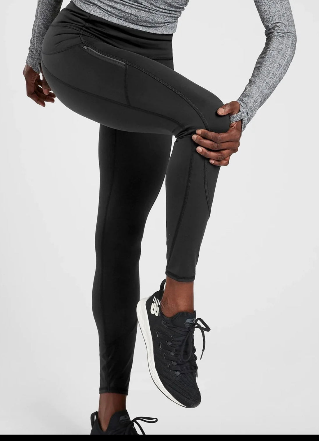 ATHLETA Rainier Tights, XXS Black, New! B8