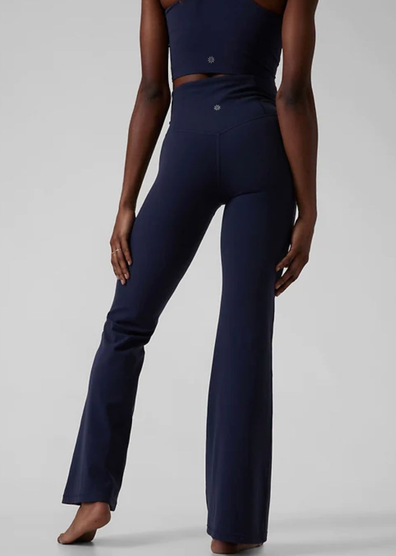 ATHLETA Elation Flare Pant, Navy XL Tall A10