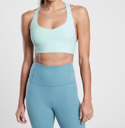 ATHLETA Pirouette Bra A-C, Gentle Blue