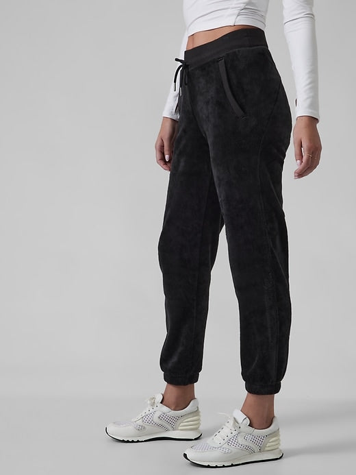 ATHLETA Cozy Karma Recover Jogger, Black Small A8,