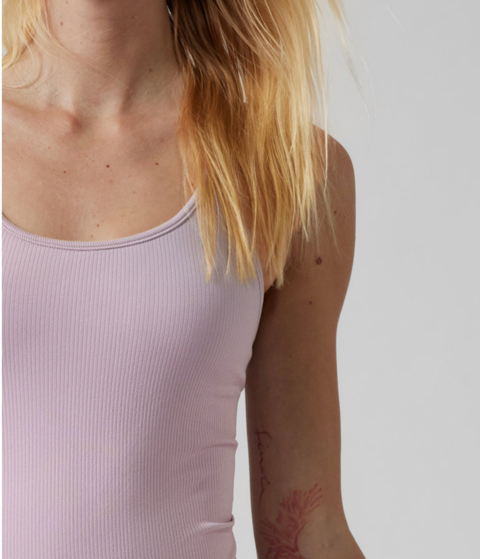 ATHLETA Renew Support Top, Agate Purple