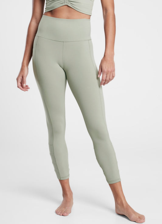 ATHLETA Salutation Stash Pocket II Cinch 7/8 Tight (NEW) XS