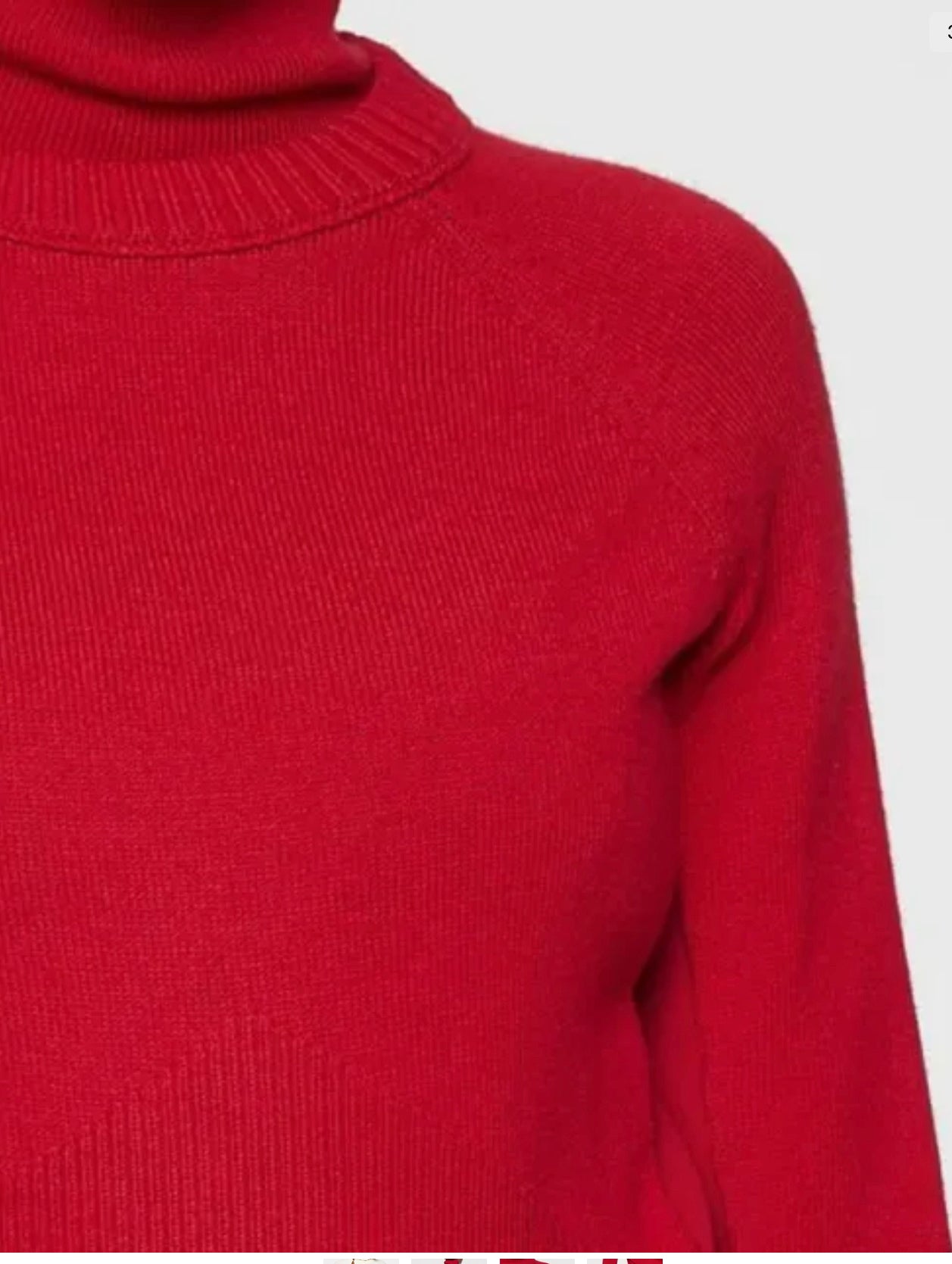 ATHLETA Mesa Hybrid Turtleneck Sweater, Merino Blend, Large New! B1