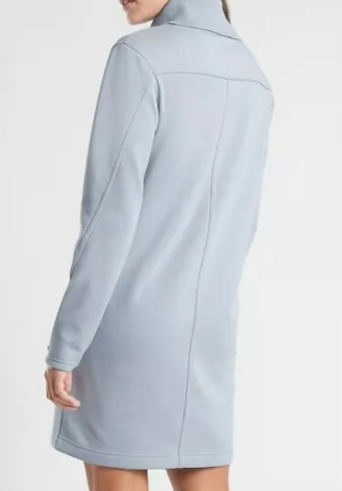 ATHLETA Cozy Karma Vela Dress, Blue, Small Tall New! B10