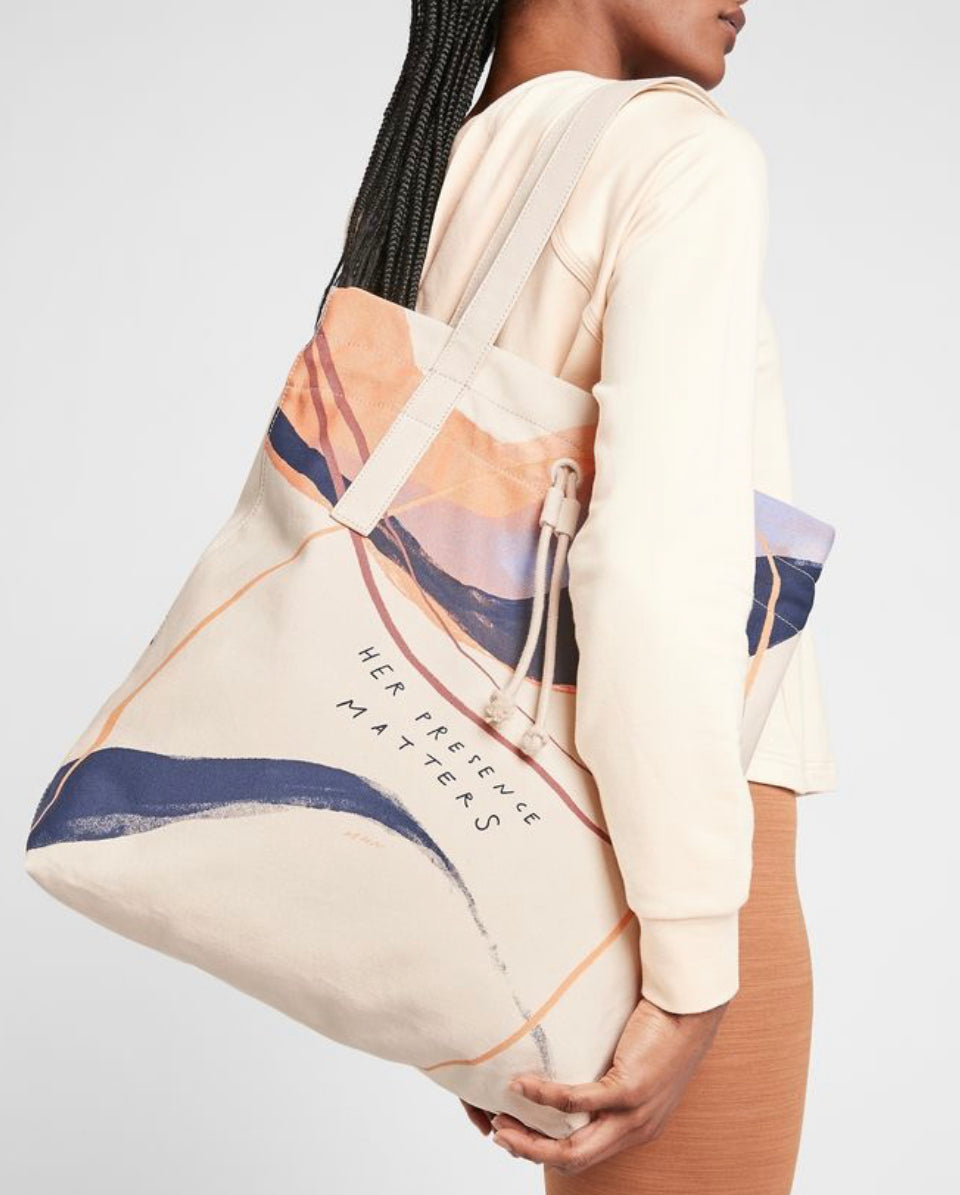 ATHLETA Womens Artist Series Large Tote