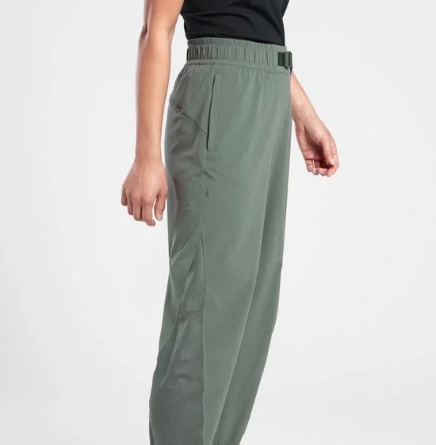 ATHLETA Quest Jogger, Bali Green, 16 Tall, NEW! A11