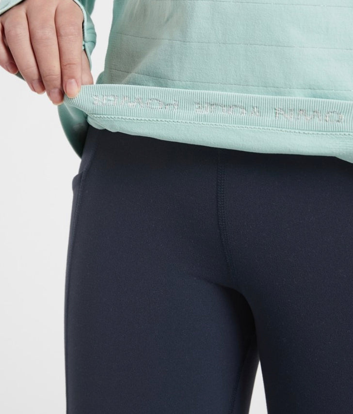 Athleta Girl Shimmer Power UP Top, Bluegrass Green