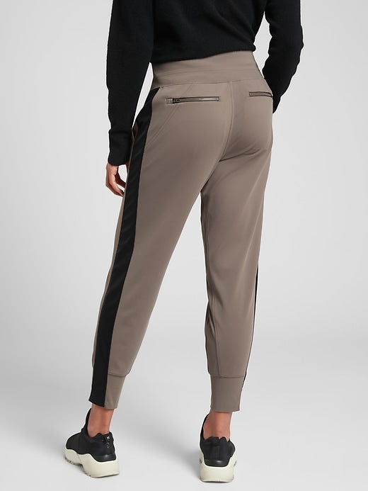ATHLETA Venice Velvet Stripe Jogger, XXS NEW! A6