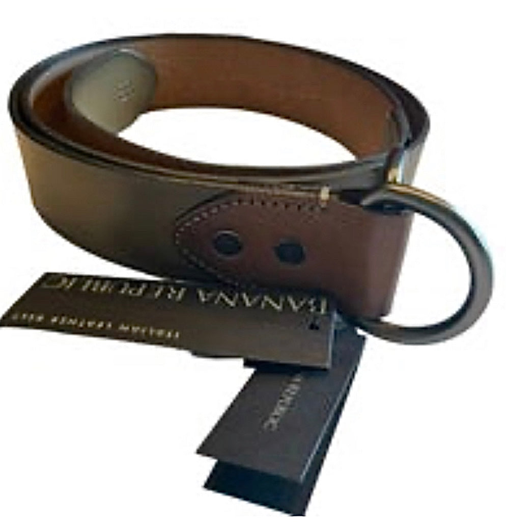 Banana Republic Mens Italian Leather Belt NEW Size Large (38)