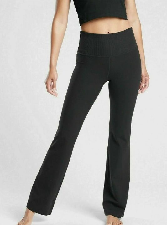 ATHLETA Studio Flare Pant, Black NEW! A11
