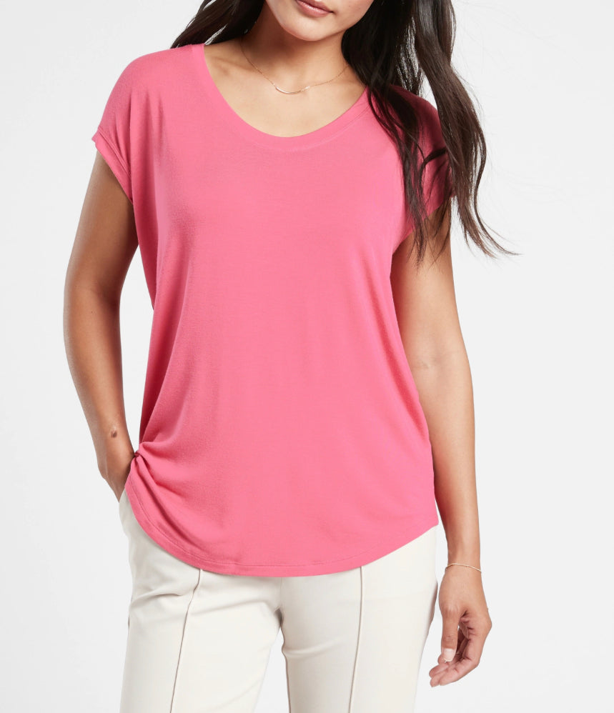 ATHLETA Cloudlight Rib Stratus Tee – Activejoyboutique