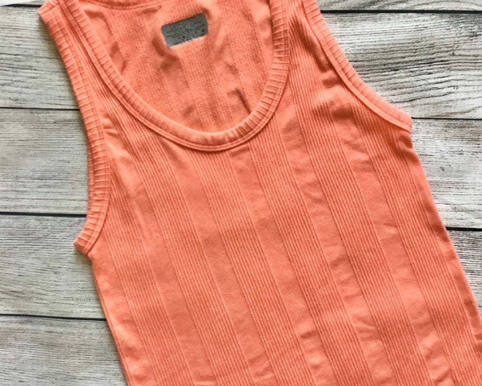 ATHLETA Back To Basics Seamless Ribbed Tank