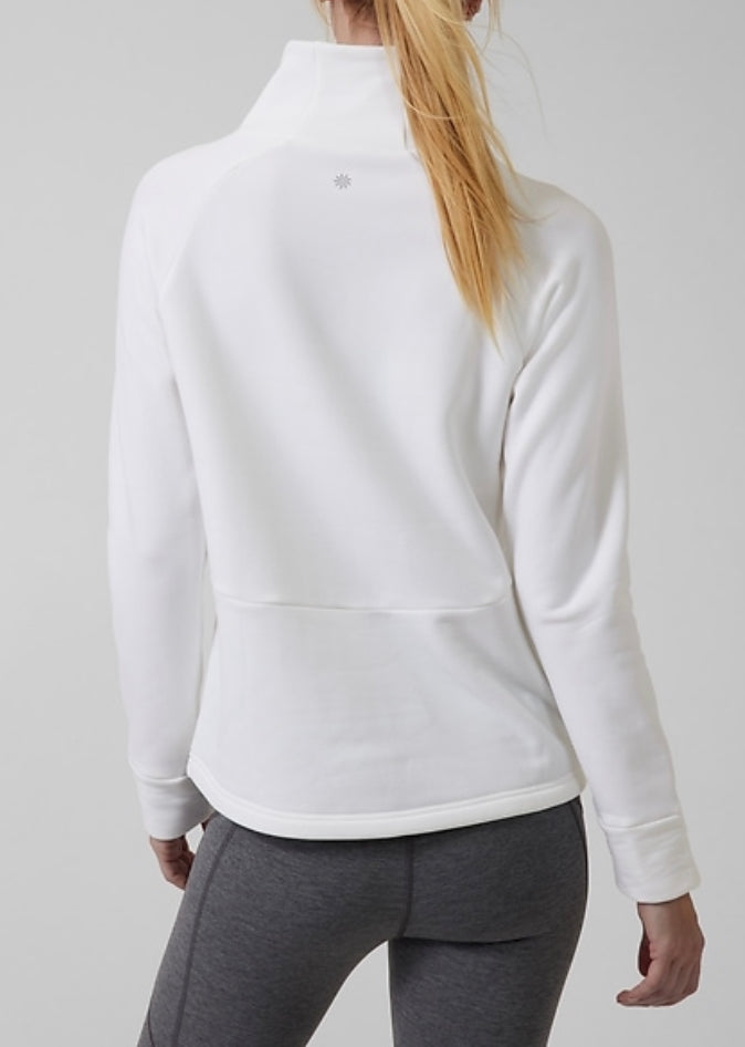 ATHLETA Altitude Polartec Funnel Neck Sweatshirt New! B3