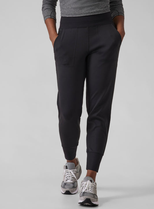 ATHLETA Venice Mid Rise Jogger, Black, A6