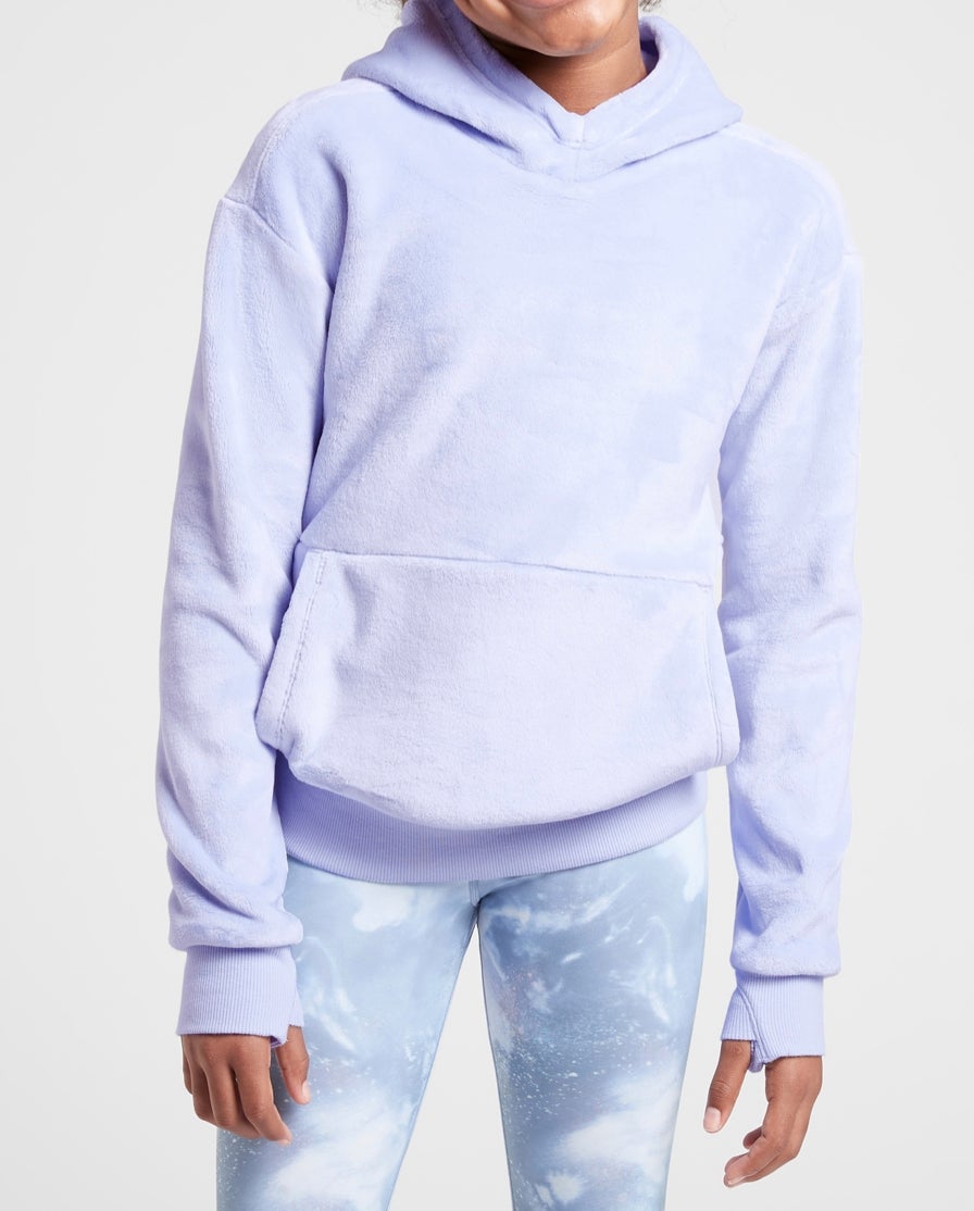 Athleta Girl Feelin’ Good Hoodie 2.0, Serendipity Blue