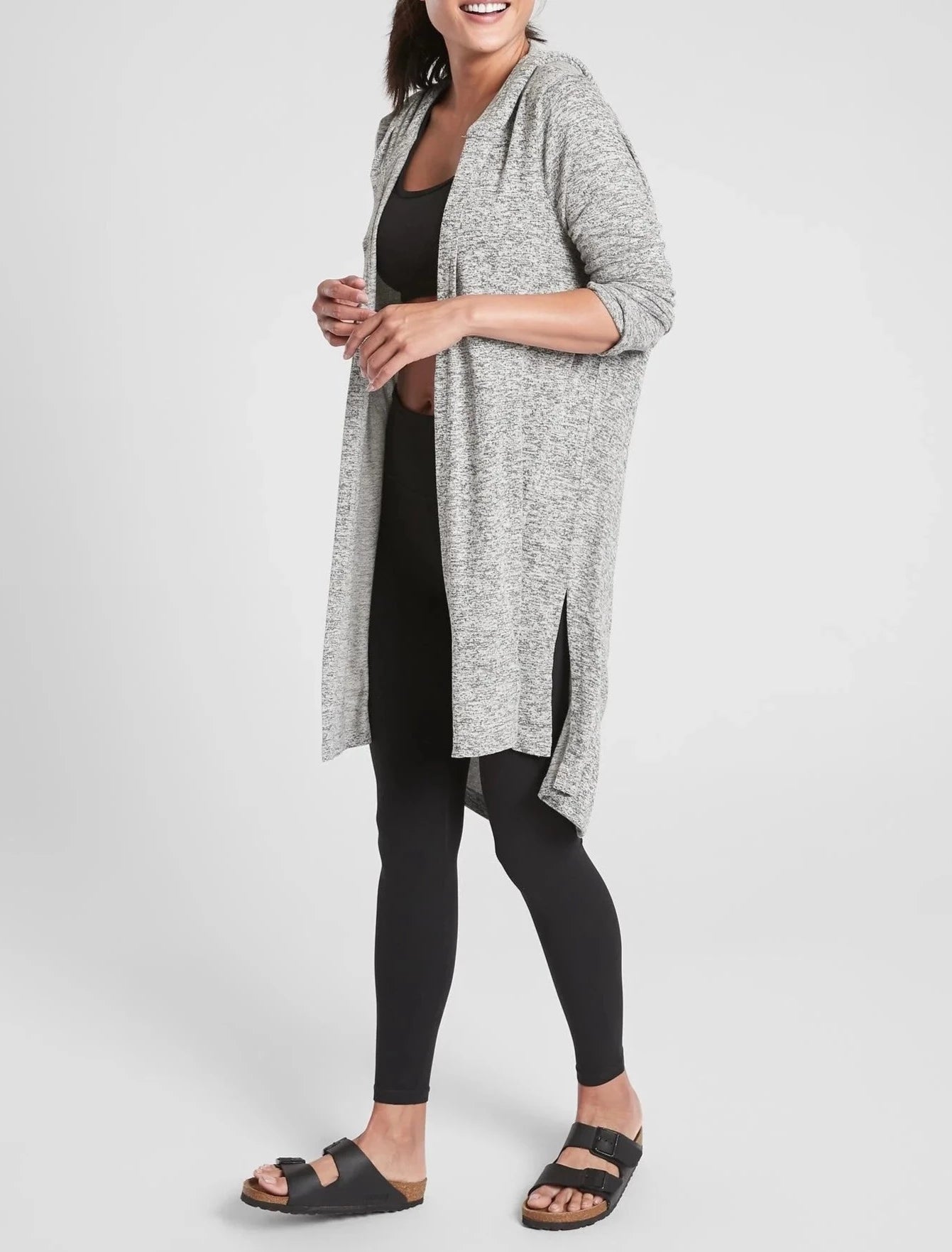 ATHLETA Harmony Wrap 2.0, Light Grey, Small New! B12