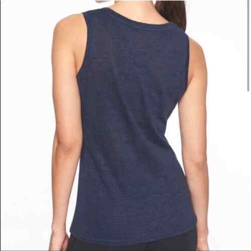 ATHLETA Knot Zephyr Tank, Denim Blue New! (A1)