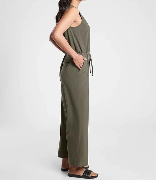 ATHLETA Topanga Jumpsuit, Mountain Olive
