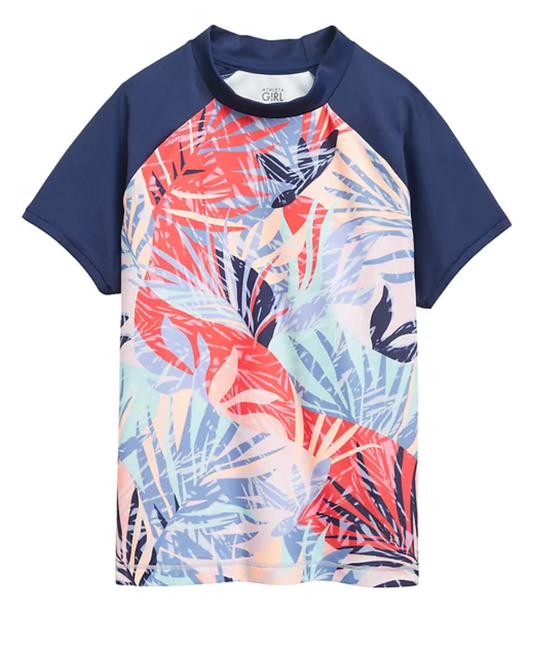 ATHLETA GIRL Mock Neck Rashguard, 16 (XXL), New!, A5