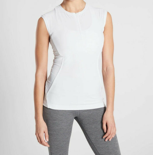 ATHLETA Pacifica II Tank, White XXS NEW! A4