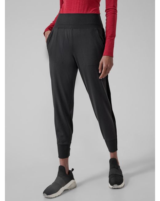 ATHLETA Venice Velvet Stripe Jogger, 1X NEW! A6