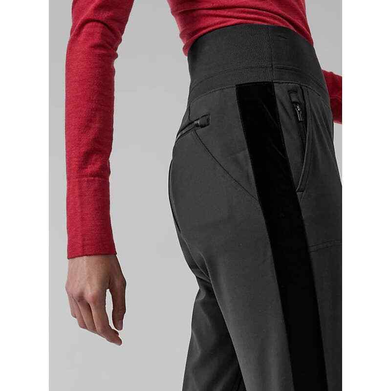 ATHLETA Venice Velvet Stripe Jogger, 1X NEW! A6