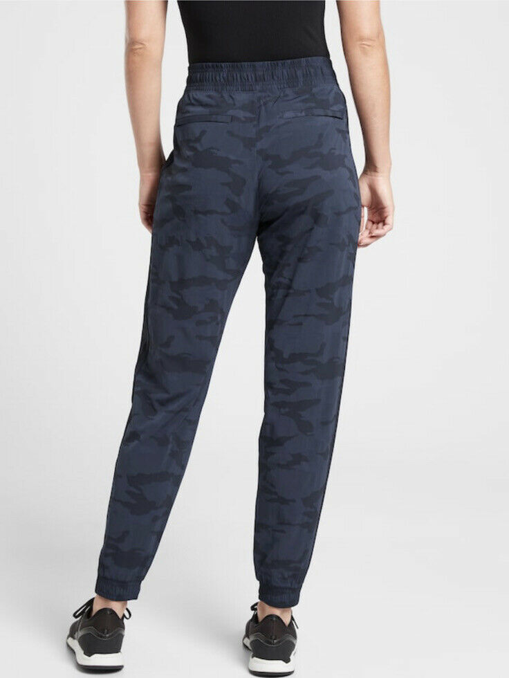 ATHLETA Brooklyn Textured Jogger, Blue Camo