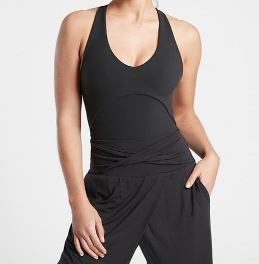 ATHLETA Pirouette Leotard, Black