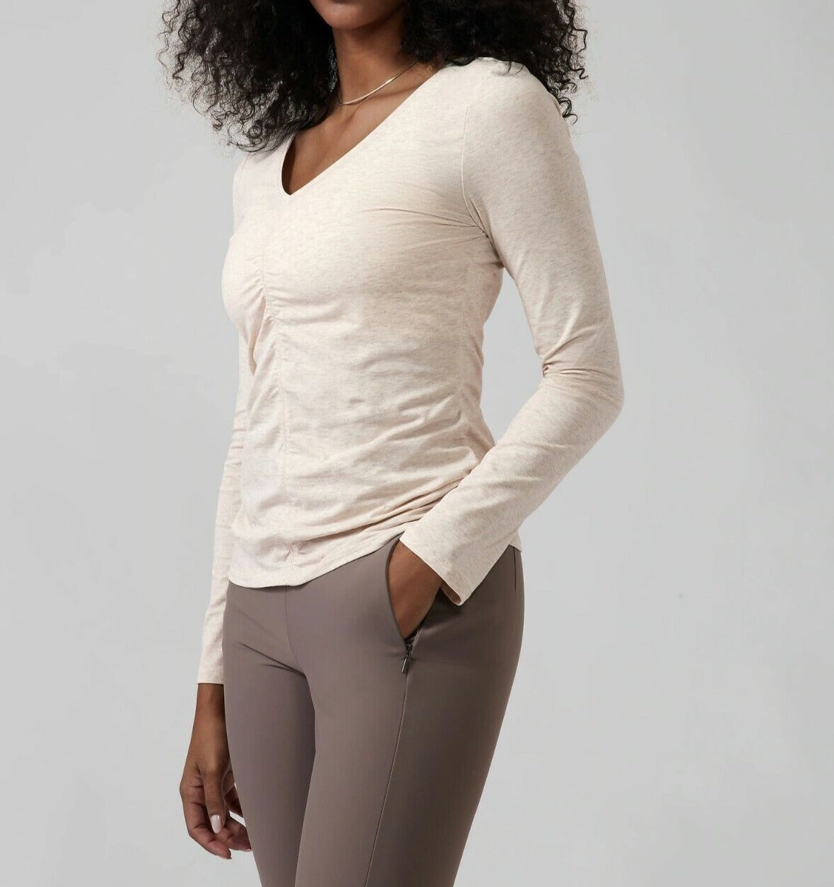 ATHLETA Daydream Top, Black, XL New! B12