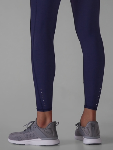 ATHLETA Rainier Tights, Dress Blue, 2X New! B10