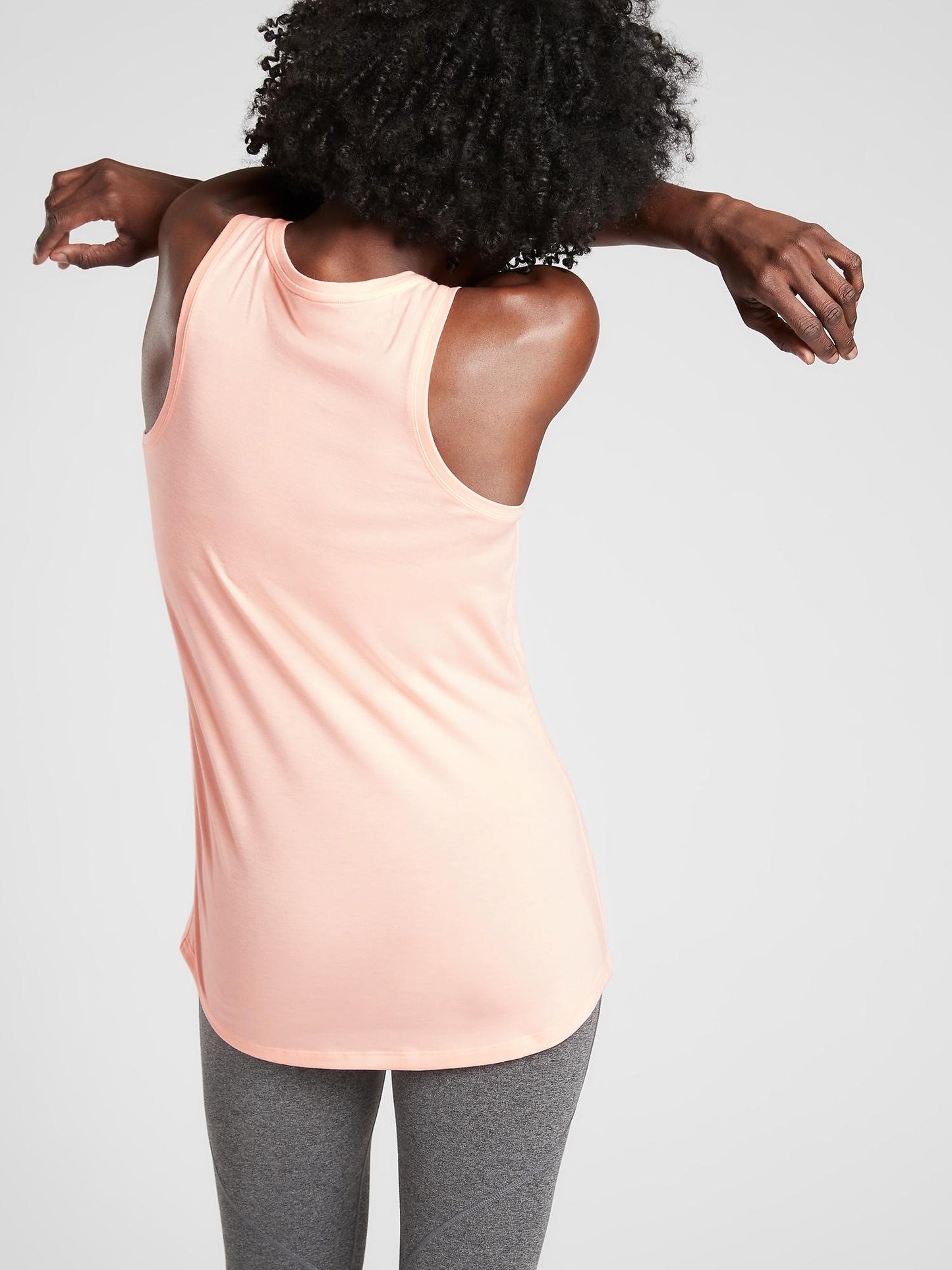 ATHLETA Vital Tank 2.0 Essence, Ballerina Gown Pink Large NEW! A3