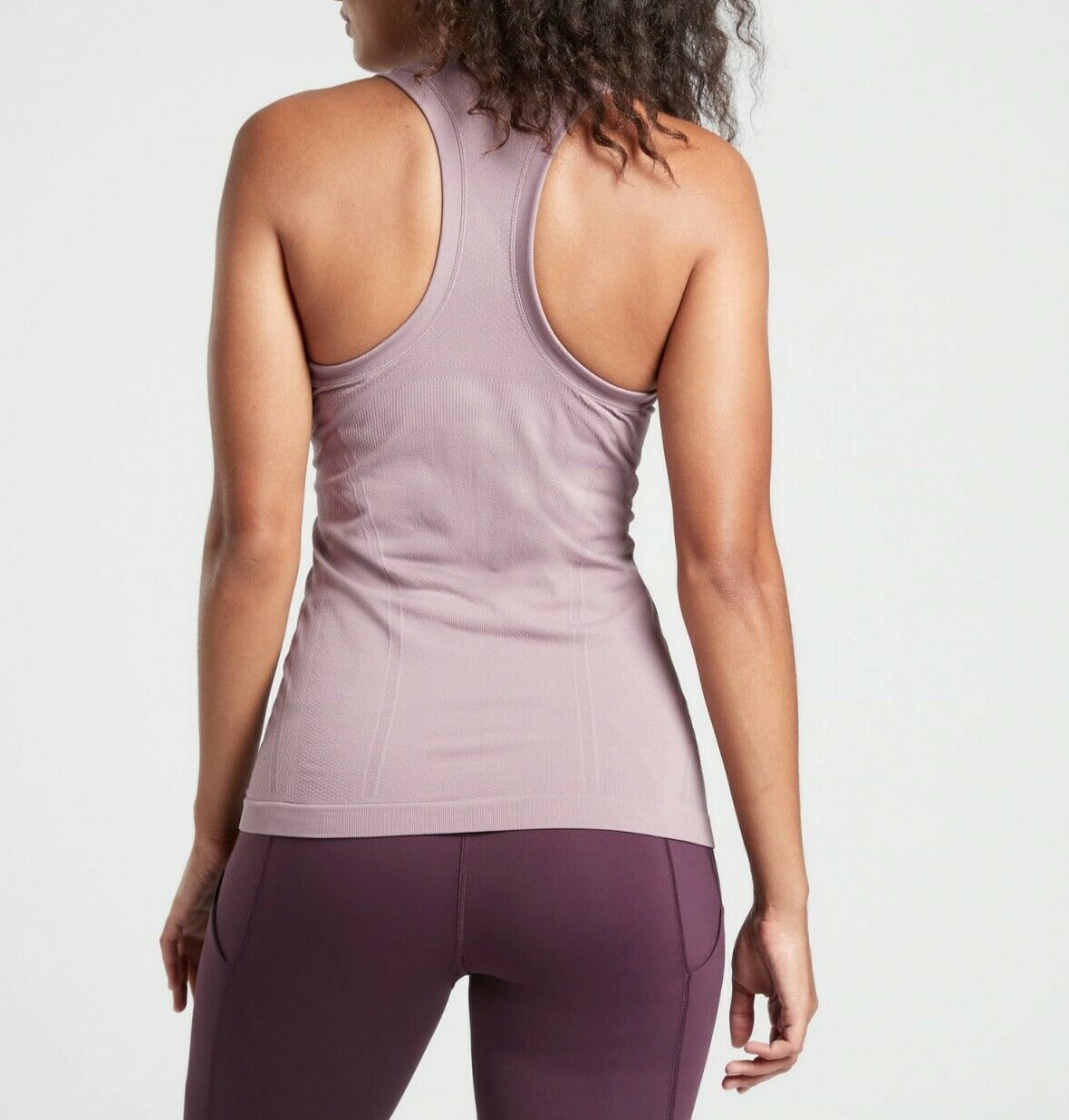 ATHLETA Momentum Tank, Floral Mauve MEDIUM NEW! (A2)