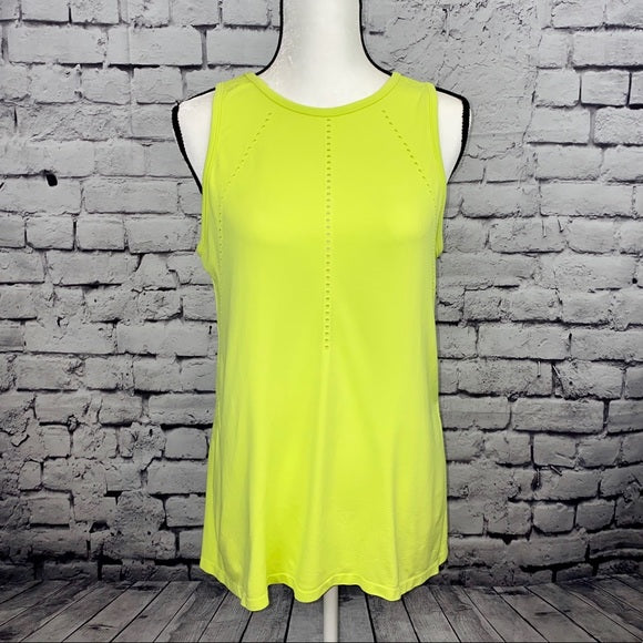 ATHLETA Foothill Tank, Neon Yellow