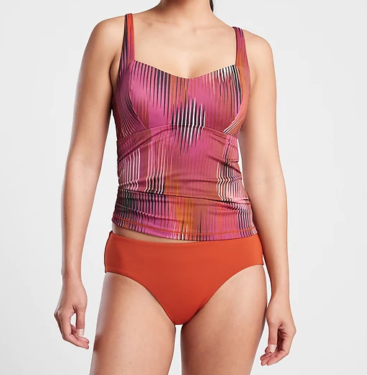 ATHLETA Ibiza Entwined Tankini Top, 32B/C NEW!, A5