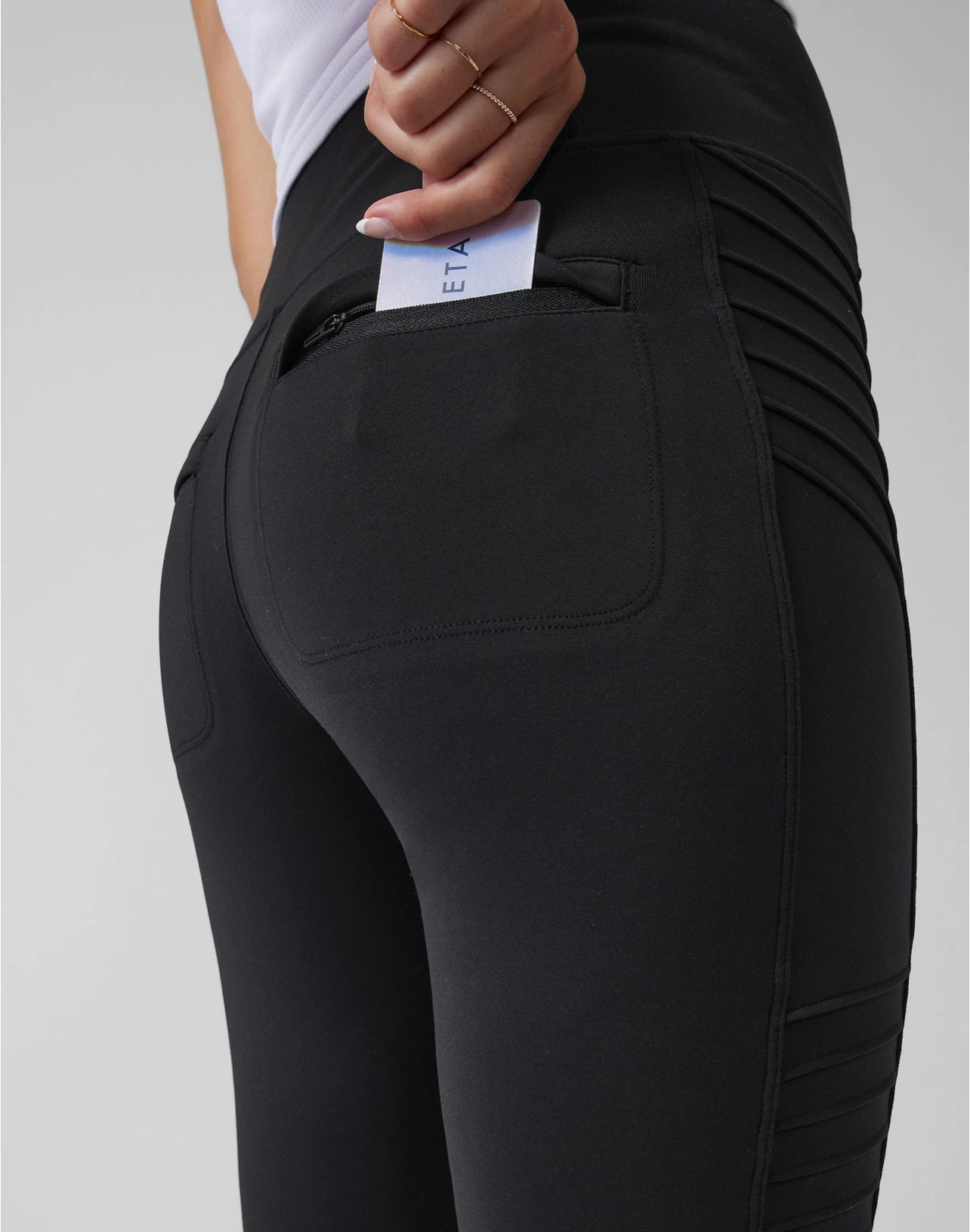 ATHLETA Delancey Moto Tights A10
