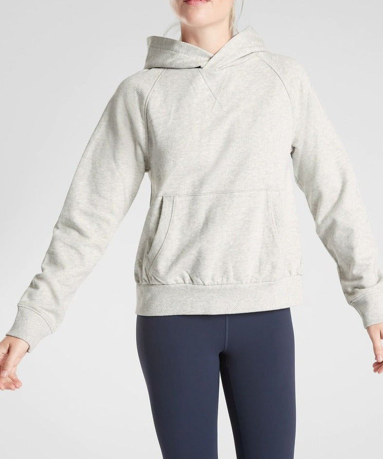 ATHLETA Moonrise Hoodie, Heather Grey Heather, Medium New! B9