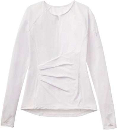 ATHLETA Pacifica Wrap Front Top, White NEW! A4