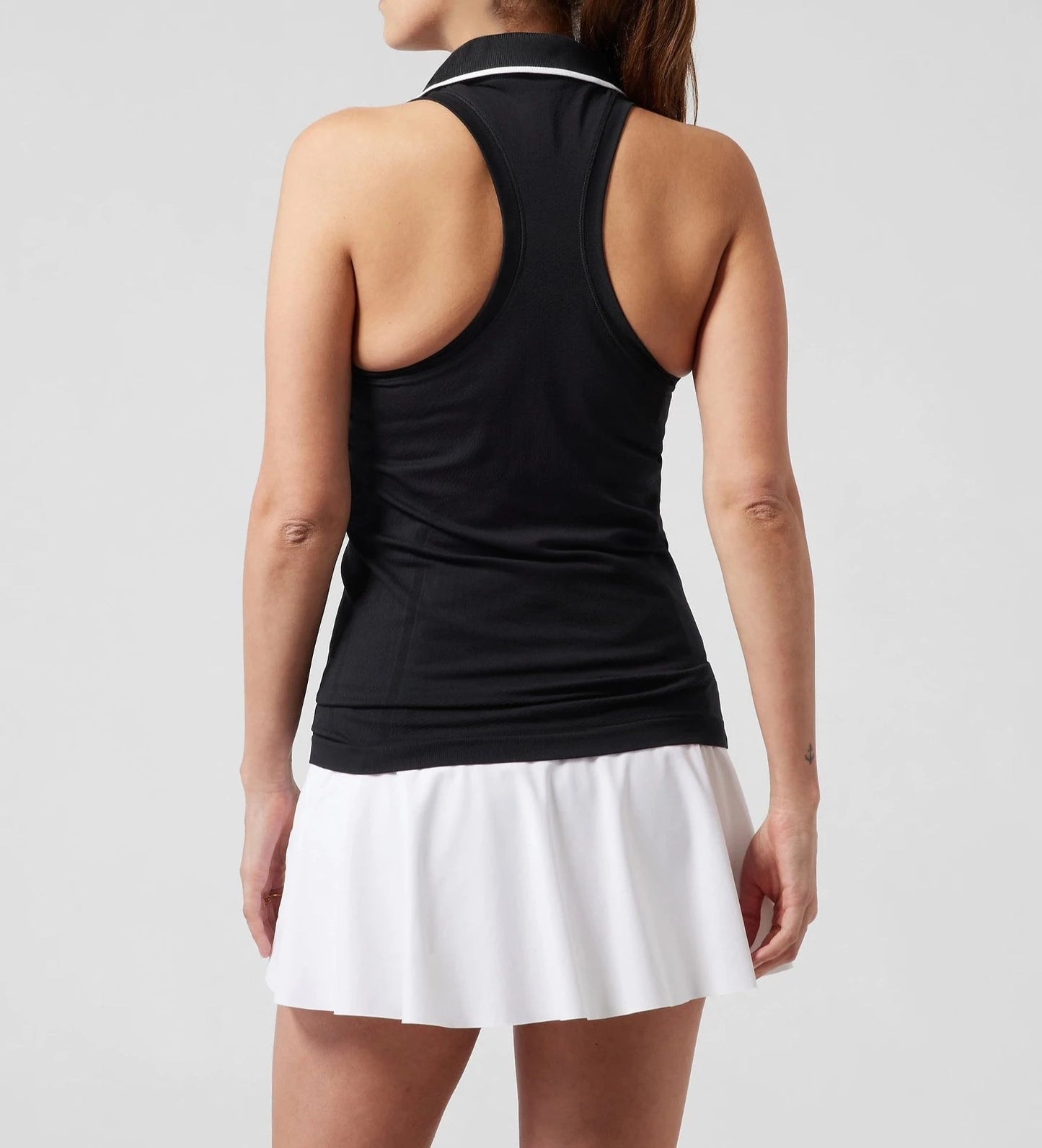ATHLETA Momentum Polo Tank, Black XL NEW! (A2)