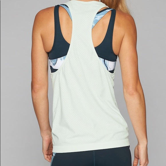 ATHLETA Reverb Tank, Sprint Mint, XL NEW! (A2)