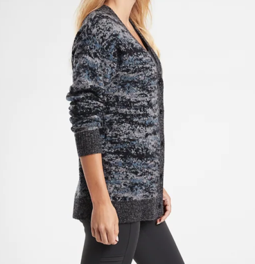 ATHLETA Westlake Merino Texture Cardigan Sweater, Medium, New! B1