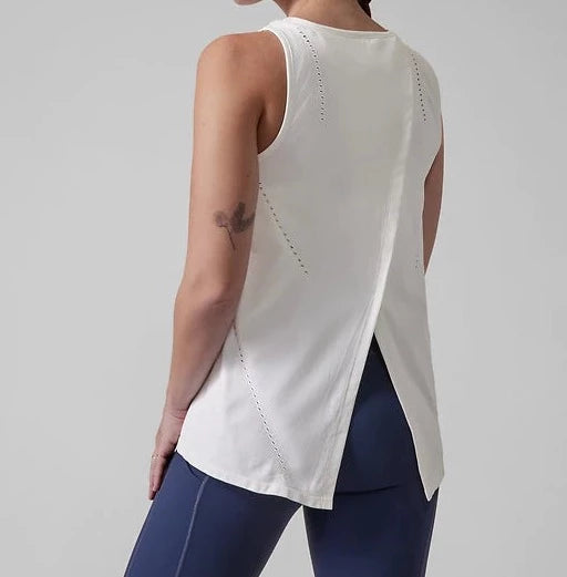 ATHLETA Foothill Tank, Neon Yellow