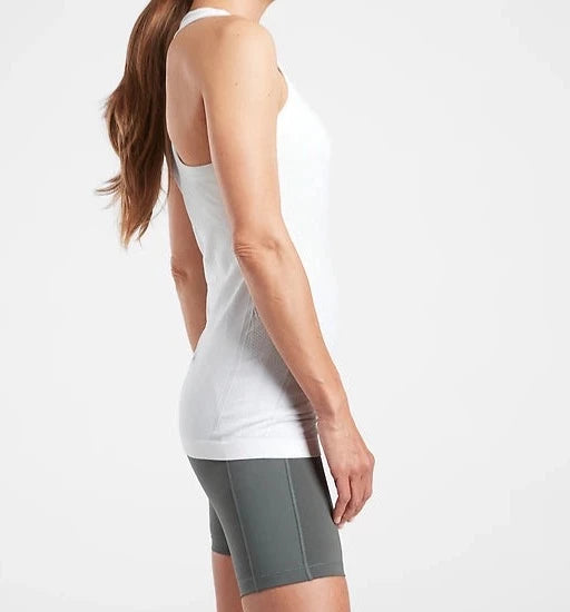 ATHLETA Momentum Tank, White X-Small NEW! (A2)