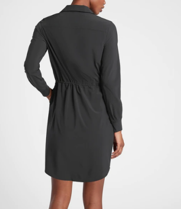 ATHLETA Zuma Dress, Black Large NEW! B11