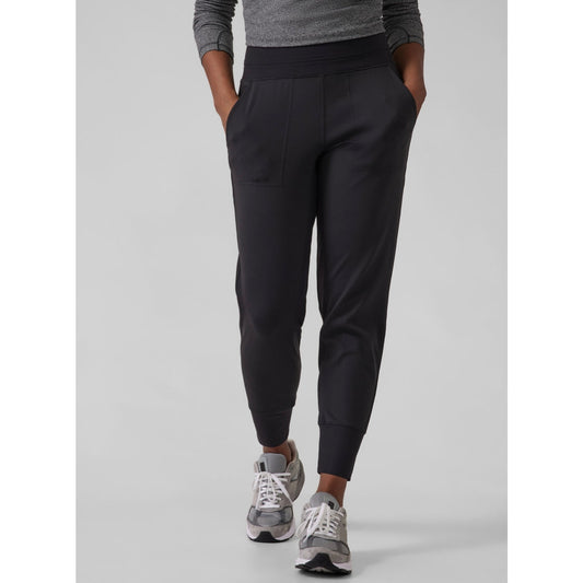 ATHLETA Venice Mid Rise Jogger, Medium, Black, A6