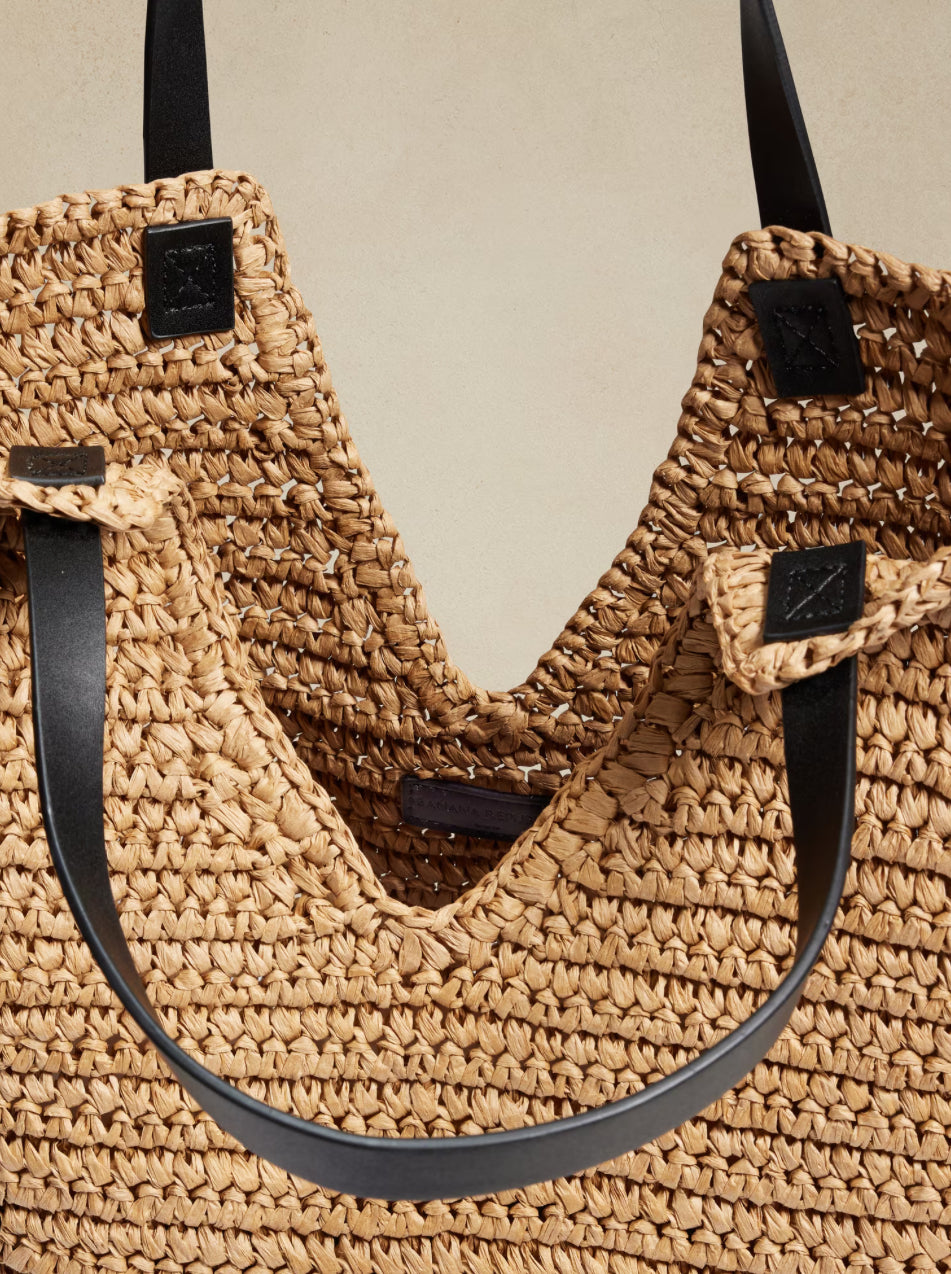 Banana Republic Straw Tote