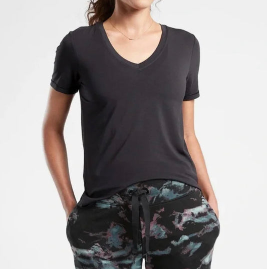 ATHLETA Essential V Neck Tee