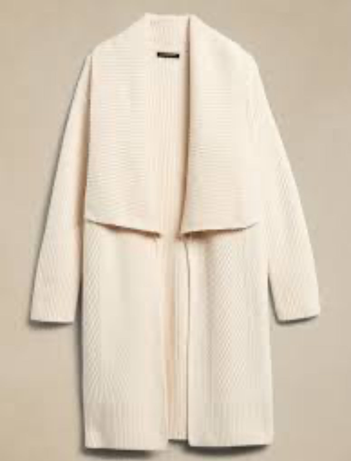 Banana Republic Oversized Chunky cardigan, Small, Ivory B17