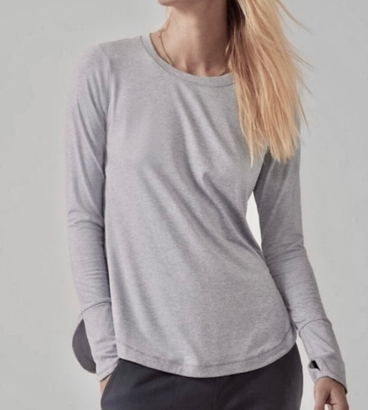 ATHLETA Uptempo Top, XL Gray, New! B4